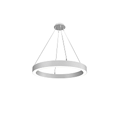 pendant luminaire LAUTARO 900/80 DOWN PRISMA M3 IP20, light grey dimmable