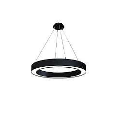 pendant luminaire LAUTARO 900/100 DOWN OPAL M3 IP20, black dimmable