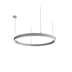 pendant luminaire LAUTARO 1200/60 DOWN OPAL P4 IP20, light grey dimmable