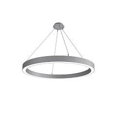 pendant luminaire LAUTARO 1200/80 DOWN PRISMA M4 IP20, light grey dimmable