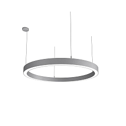 pendant luminaire LAUTARO 1200/80 UP/DOWN OPAL P4 IP20, light grey dimmable