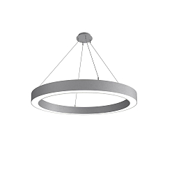 pendant luminaire LAUTARO 1200/100 DOWN OPAL M4 IP20, light grey dimmable