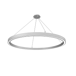 pendant luminaire LAUTARO 1500/60 DOWN OPAL M5 IP20, white dimmable