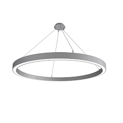 pendant luminaire LAUTARO 1500/80 DOWN PRISMA M5 IP20, light grey dimmable