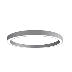 ceiling luminaire LAUTARO 1500/100 PRISMA IP20, light grey dimmable