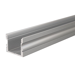AU-02-12, high U-profile for 12 - 13,3 mm LED stripes, 100cm, anodized aluminum