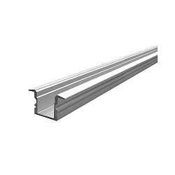 ET-02-10, high T-profile for 10 - 11,3 mm LED stripes, 200cm, anodized aluminum