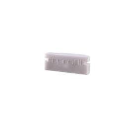 Endcaps P-AU-01-12, 18 mm, 2 items, grey