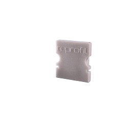 Endcaps P-AU-02-08, 14 mm, 2 items, grey