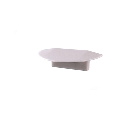 Endcaps P-ET-01-08, 23 mm, 2 items, grey