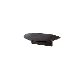 Endcaps P-ET-01-08, 23 mm, 2 items, black