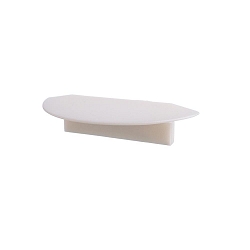 Endcaps P-ET-01-15, 30 mm, 2 items, white