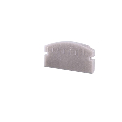 Endcaps f-AU-01-12, 18 mm, 2 items, grey