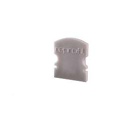 Endcaps f-AU-02-08, 14 mm, 2 items, grey