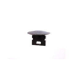Accessories for LED profile f-ET-02-05 - endcaps, 2 items, black