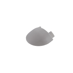 Accessories for LED profile f-AM-01-10 - endcaps, 2 items, grey