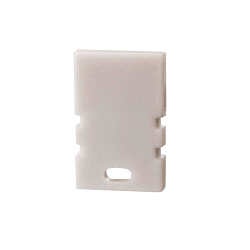 Accessories for LED profile H-AU-02-05 - endcaps, 2 items, white