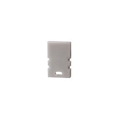 Accessories for LED profile H-AU-02-05 - endcaps, 2 items, grey