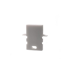 Accessories for LED profile H-ET-02-05 - endcaps, 2 items, grey