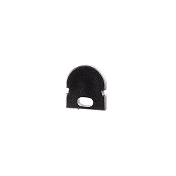 Accessories for LED Profil R-AU-01-05 - endcaps, 2 items, black