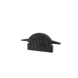 Endcaps L-ET-01-10, 25 mm, 2 items, black