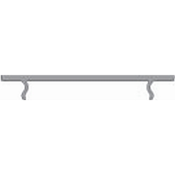 Cover P-05-15, BxH: 46,21x1,5mm, white satined, 200cm