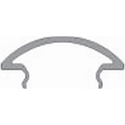 Cover R-05-12, BxH: 31,96x8,65mm, white satined, 200cm