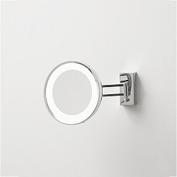 mirror with lighting BS 36 LED 7-fold IP 44, chrome 