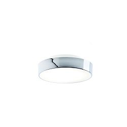 LED Ceiling luminaire CONECT 26 N LED, 22W, 3000K, 2500lm, IP44, chrome
