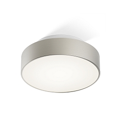 LED Ceiling luminaire CONECT 26 N LED, 22W, 3000K, 2500lm, IP44, nickel satin