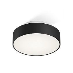 LED Ceiling luminaire CONECT 26 N LED, 22W, 3000K, 2500lm, IP44, black matt