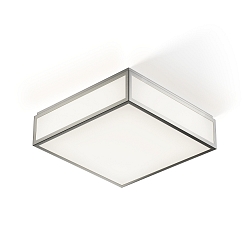 LED Ceiling / Wall luminaire BAUHAUS 3 N LED, 25W, 3000K, IP44, nickel satin