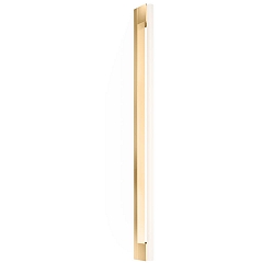 Wall luminaire OMEGA 200, S14s, 100cm, 2 sockets, IP20, gold matt 24 carat