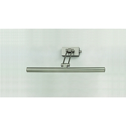 Wall luminaire DIM 40, 2x G9, IP20, nickel satin