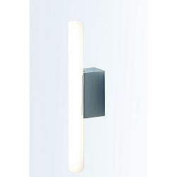Wall luminaire OMEGA 2, 1x S14d, 30-60cm, 1 socket, IP20, nickel satin