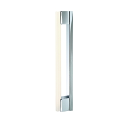 Wall luminaire OMEGA 50, S14s, 50cm, 2 sockets, IP20, chrome