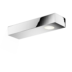 LED Wall luminaire FLAT 2 LED, 7W, 3000K, 370lm, IP44, chrome