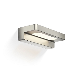 LED Wall luminaire FORM 20 LED, 16W, 2700K, 2440lm, IP44, nickel satin