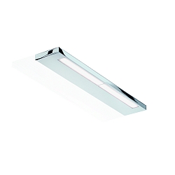 LED Wall luminaire SLIM 60 N LED, 32,8W, 3000K, 5000lm, IP44, chrome