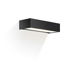 LED Wall luminaire BOX 25 N LED, 18,4W, 3000K, 2800lm, IP44, black matt