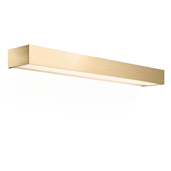 LED Wall luminaire BOX 60 N LED, 32,8W, 3000K, 4960lm, IP44, gold matt 24 carat