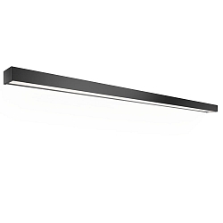 LED Wall luminaire BOX 150 N LED, 82W, 3000K, 12400lm, IP44, black matt