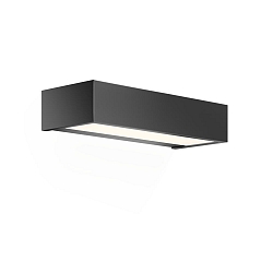 LED Wall luminaire BOX 25 N LED, 18,4W, 2700K, 2440lm, IP44, black matt