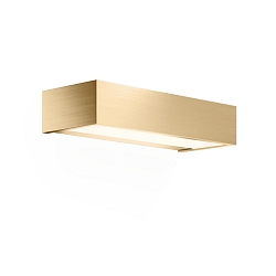 LED Wall luminaire BOX 25 N LED, 18,4W, 2700K, 2440lm, IP44, gold matt 24 carat