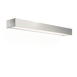 LED Wall luminaire BOX 60 N LED, 32W, 2700K, 4840lm, IP44, nickel satin