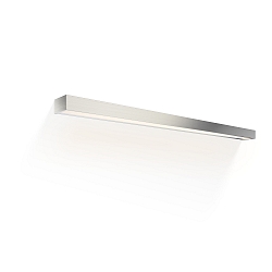 LED Wall luminaire BOX 120 N LED, 65,6W, 2700K, 9960lm, IP44, nickel satin