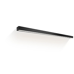 LED Wall luminaire BOX 150 N LED, 82W, 2700K, 12100lm, IP44, black matt