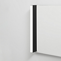 LED Wall luminaire SLAT, 12W, 2700-5000K, 550lm, IP44, black matt