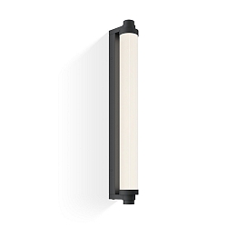 LED Wall luminaire Vienna 60 LED, 19W, 2700K, 1350lm, IP44, black matt