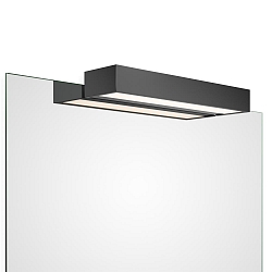 LED Mirror luminaire BOX 1-40 N LED, 20,6W, 3000K, 3100lm, IP44, black matt
